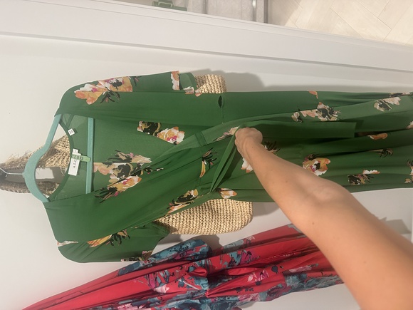 A.L.C. ALC Midi Dress in Green - Picture 4 of 5